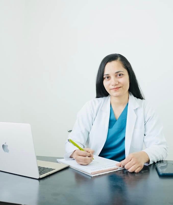 Dental Point clinician ready to assist