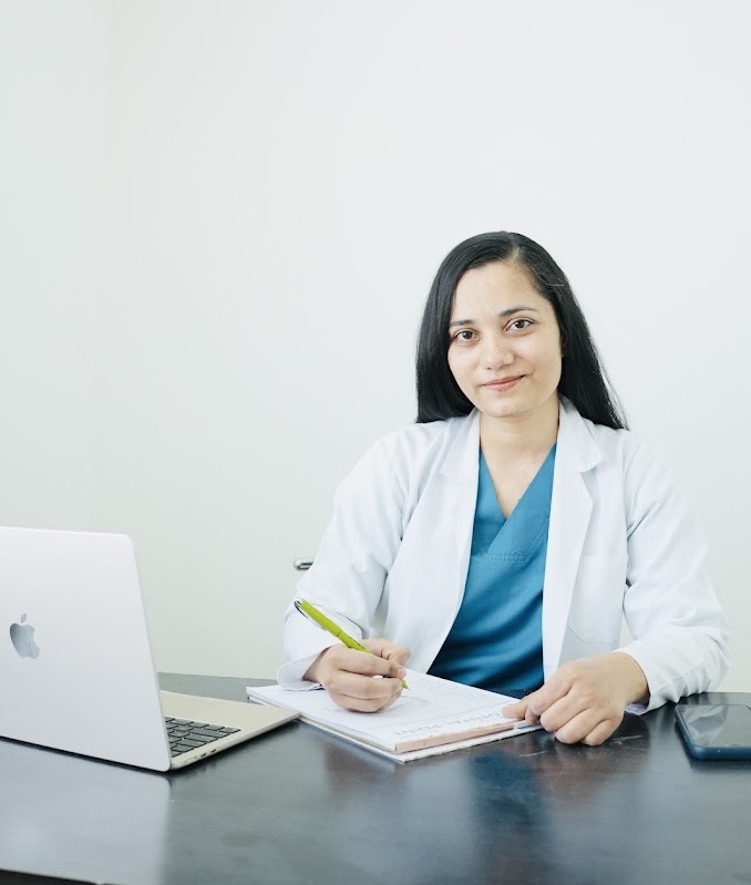 Dental care in clinic